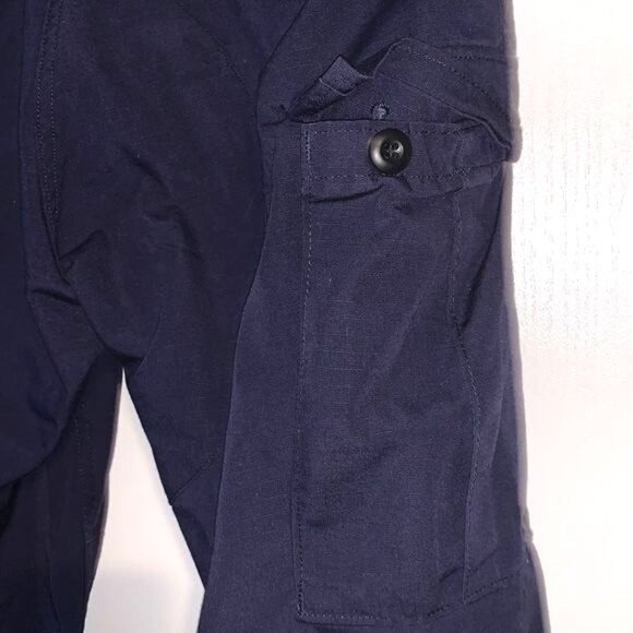 Propper Navy Blue Tactical Pants M/R 65% Polyester 35% Cotton Durable Cargo Pock - Picture 6 of 12